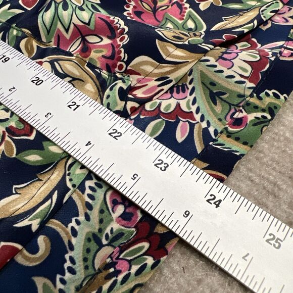 Vintage Bon Worth Blouse Floral Long Sleeve Button Up Shirt Women’s Petite (PM) - Picture 4 of 6